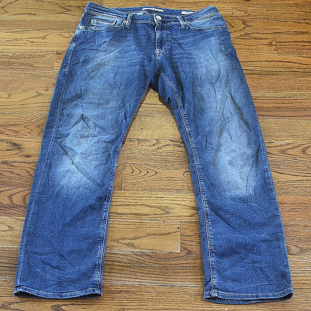 MAVI JEANS - ZACH STRAIGHT LEG - DISTRESSED 34W